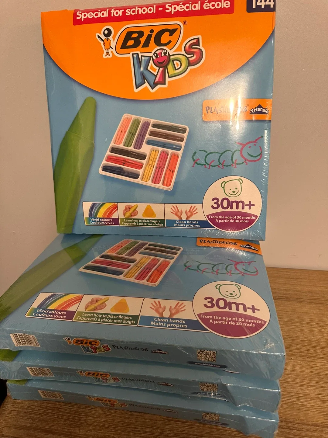 BIC Kids Plastidecor Crayons - New! 5 lots thumbnail