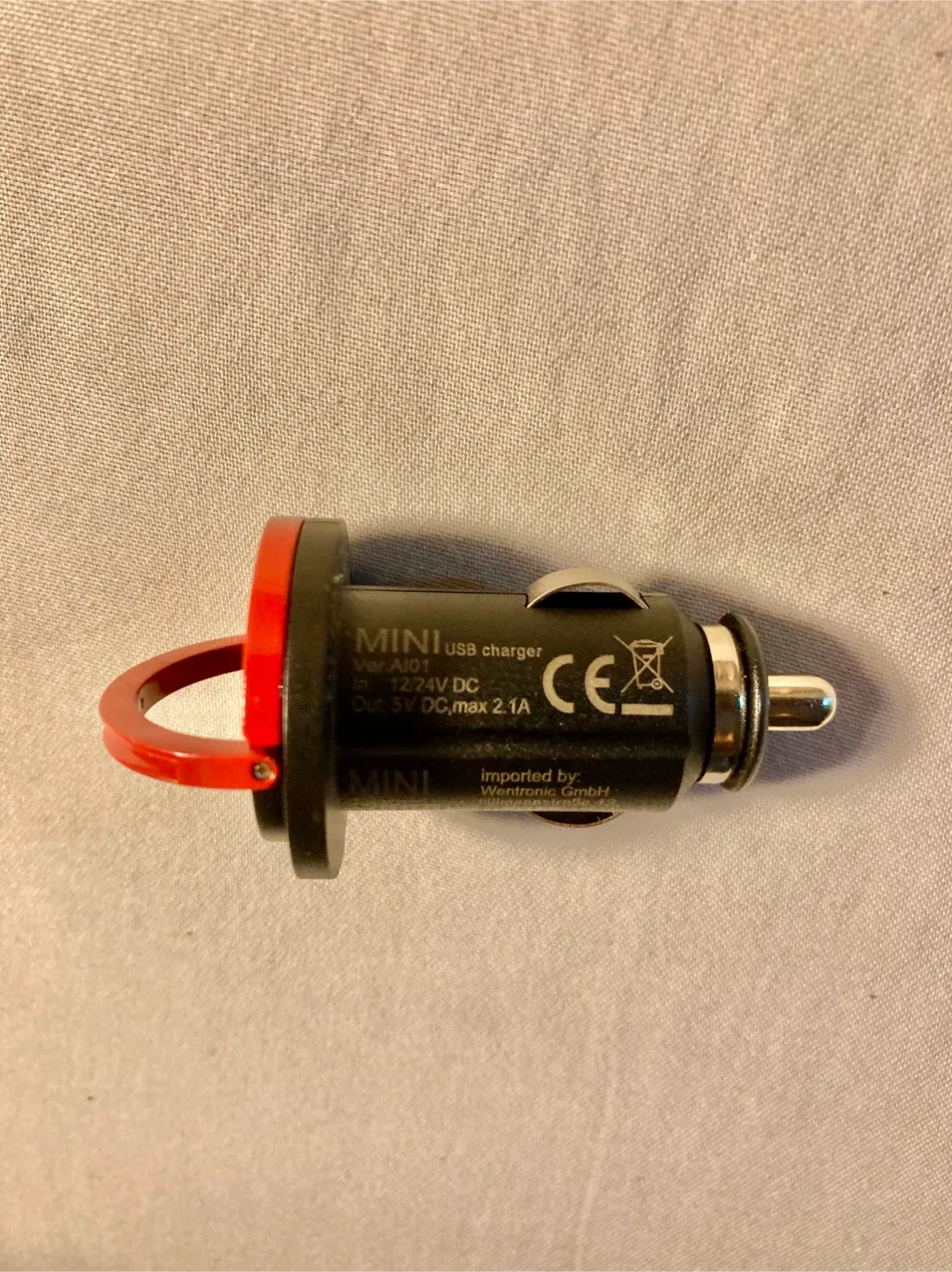Genuine MINI Cooper USB Charger image indicator(3)