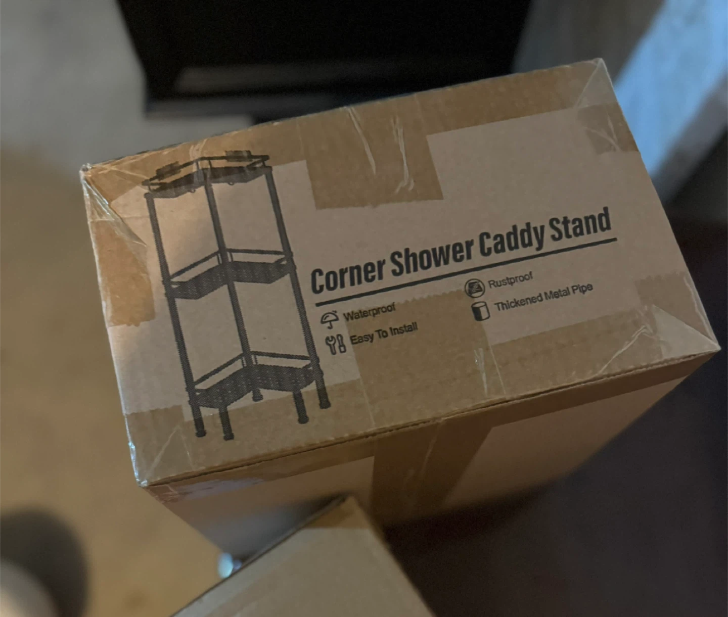 Corner Shower Caddy Stand - Waterproof & Rustproof