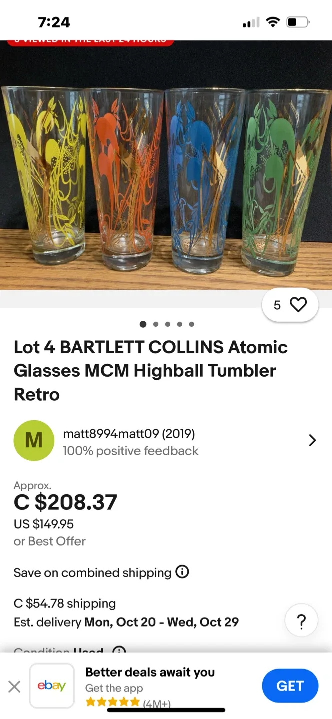 MCM Bartlett Collins Glasses image indicator(9)