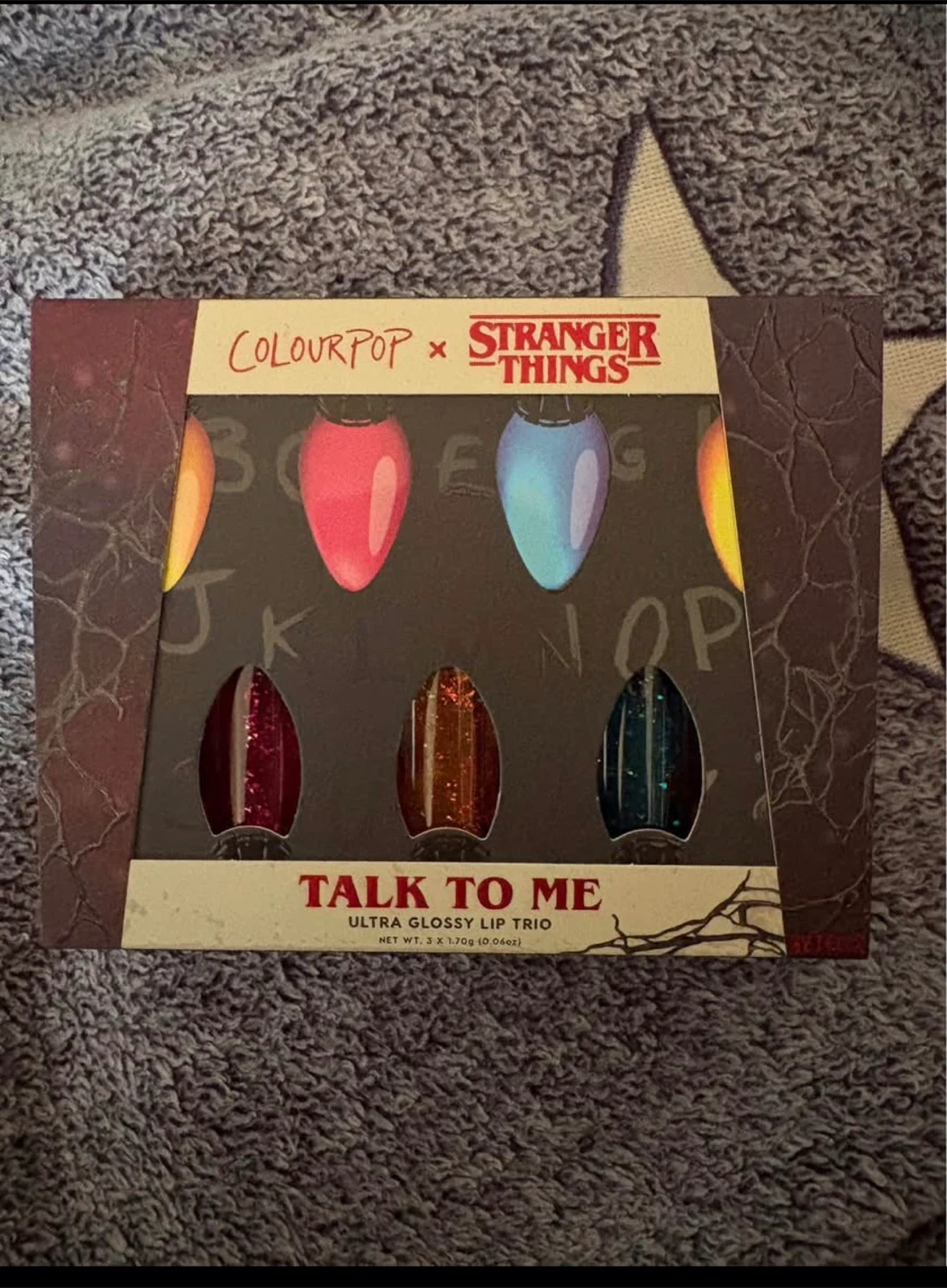ColourPop x Stranger Things Lip Trio