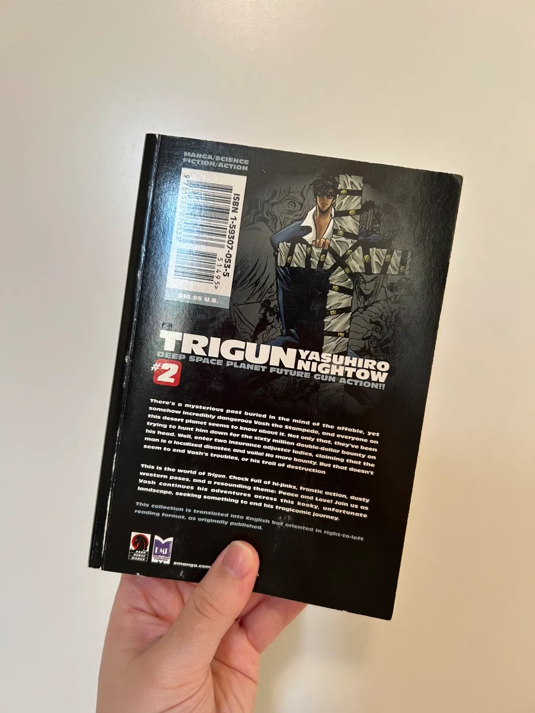 Trigun Manga Volume 2 by Yasuhiro Nightow image indicator(2)