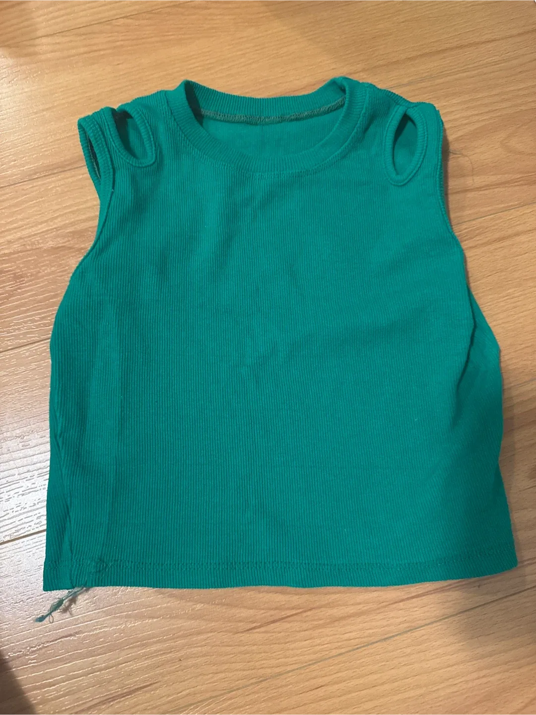 Green Sleeveless Top thumbnail