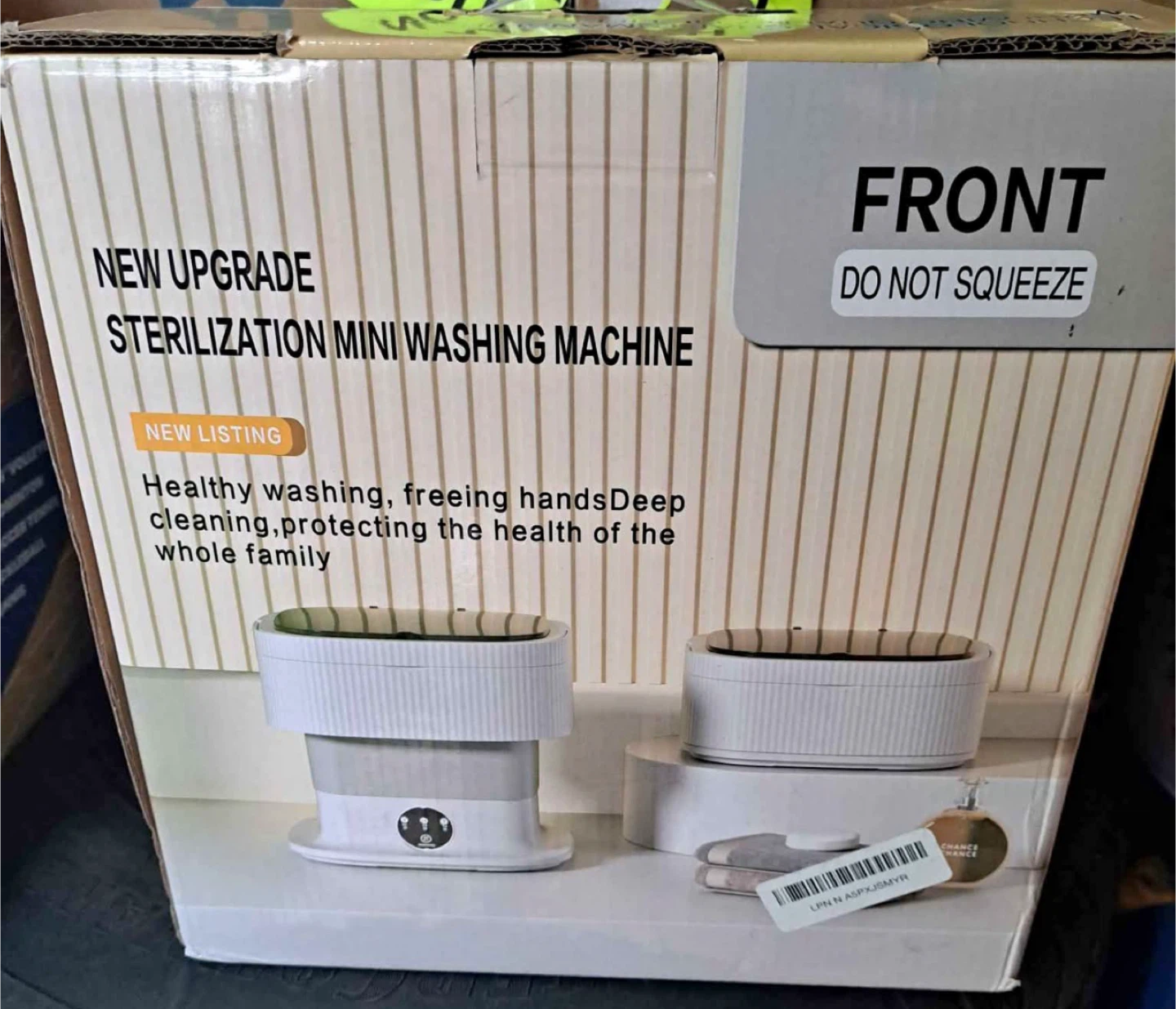 Sterilization Mini Washing Machine - New Upgrade