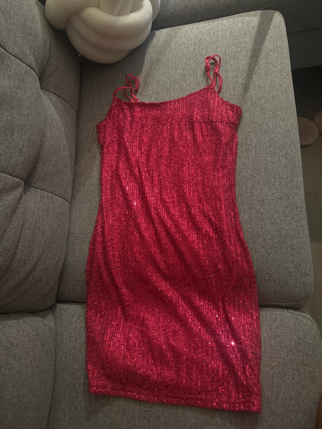 PinkSequin Mini Dress