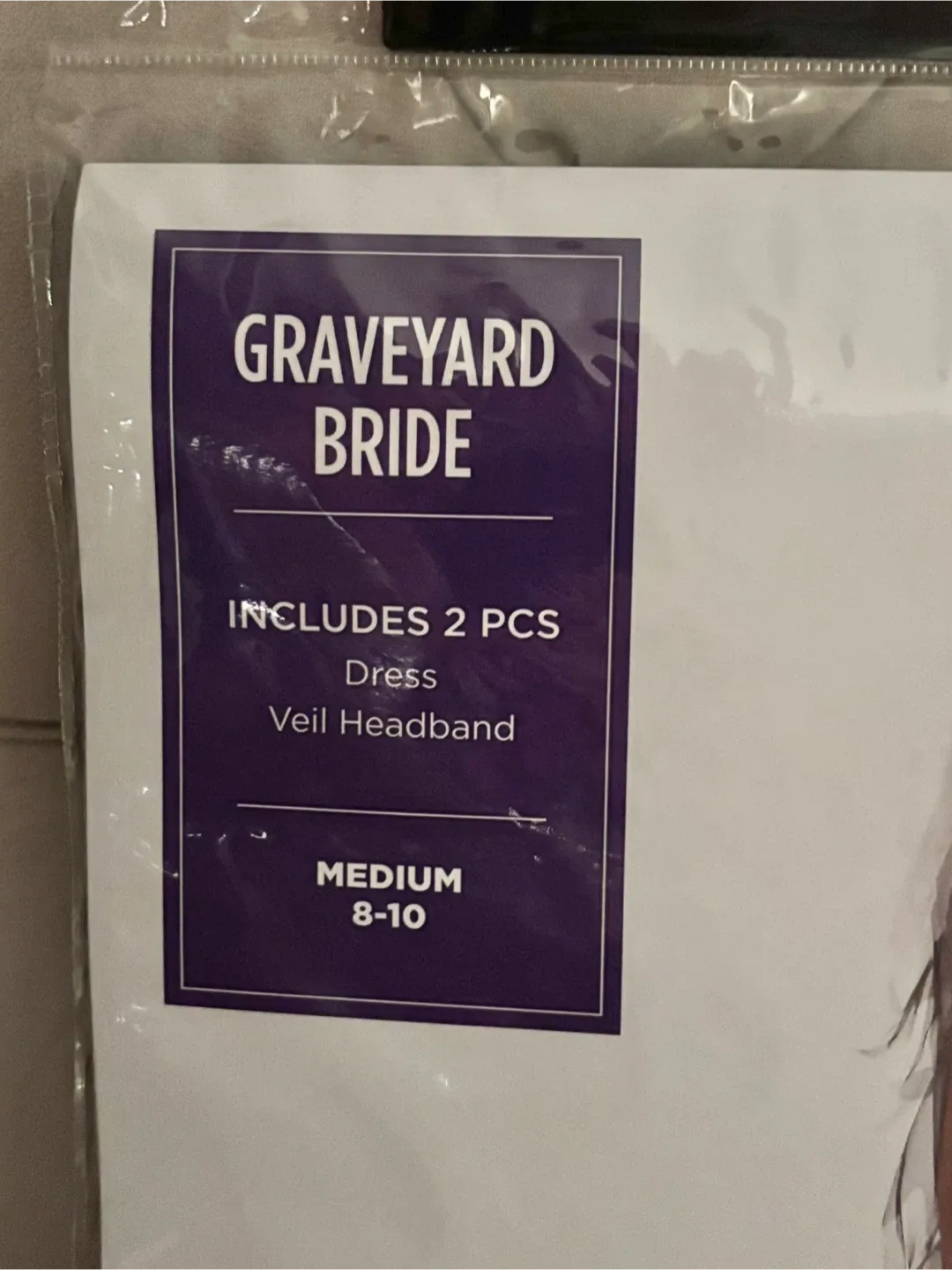 Kids Halloween Costume Graveyard Bride image indicator(2)