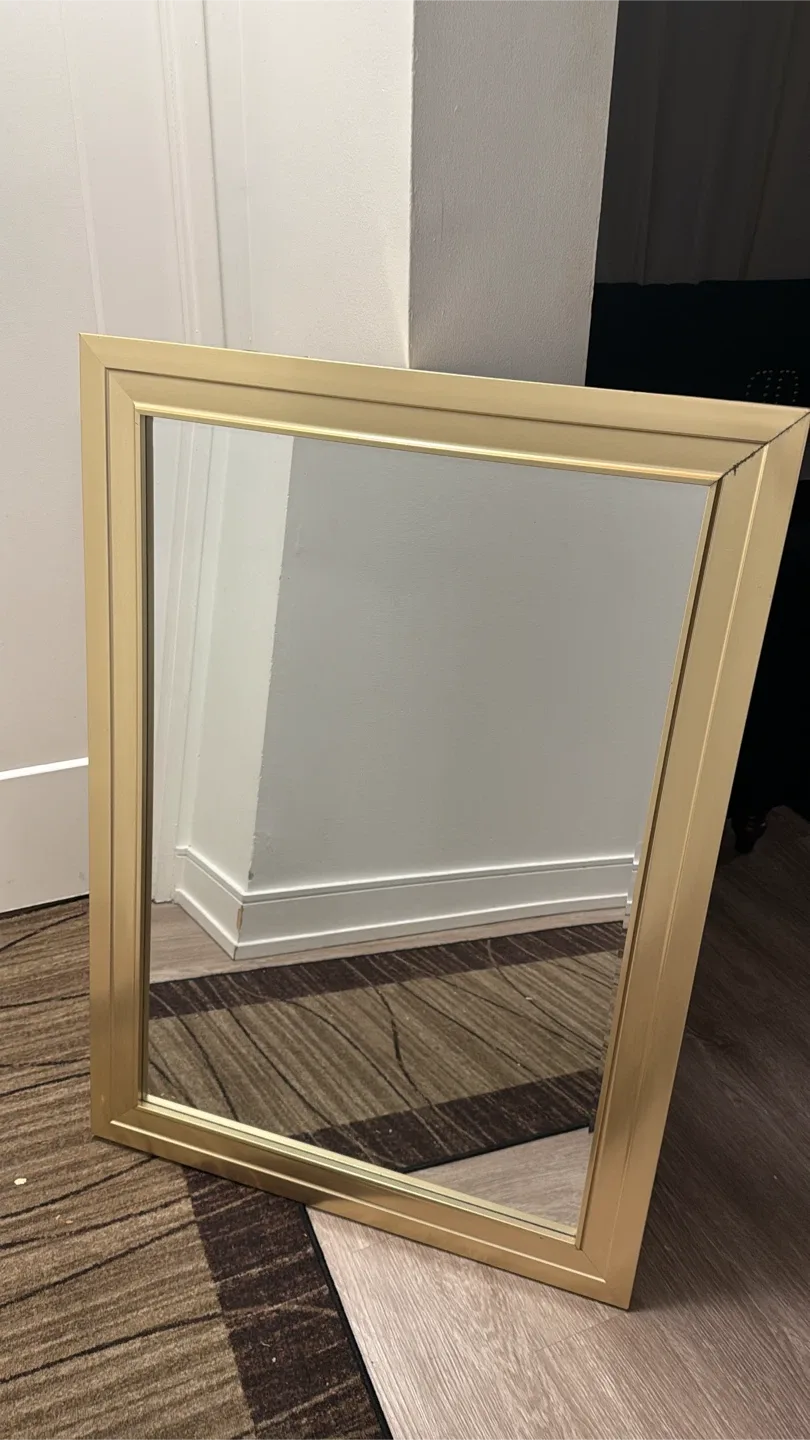 Gold Framed Mirror image indicator(3)