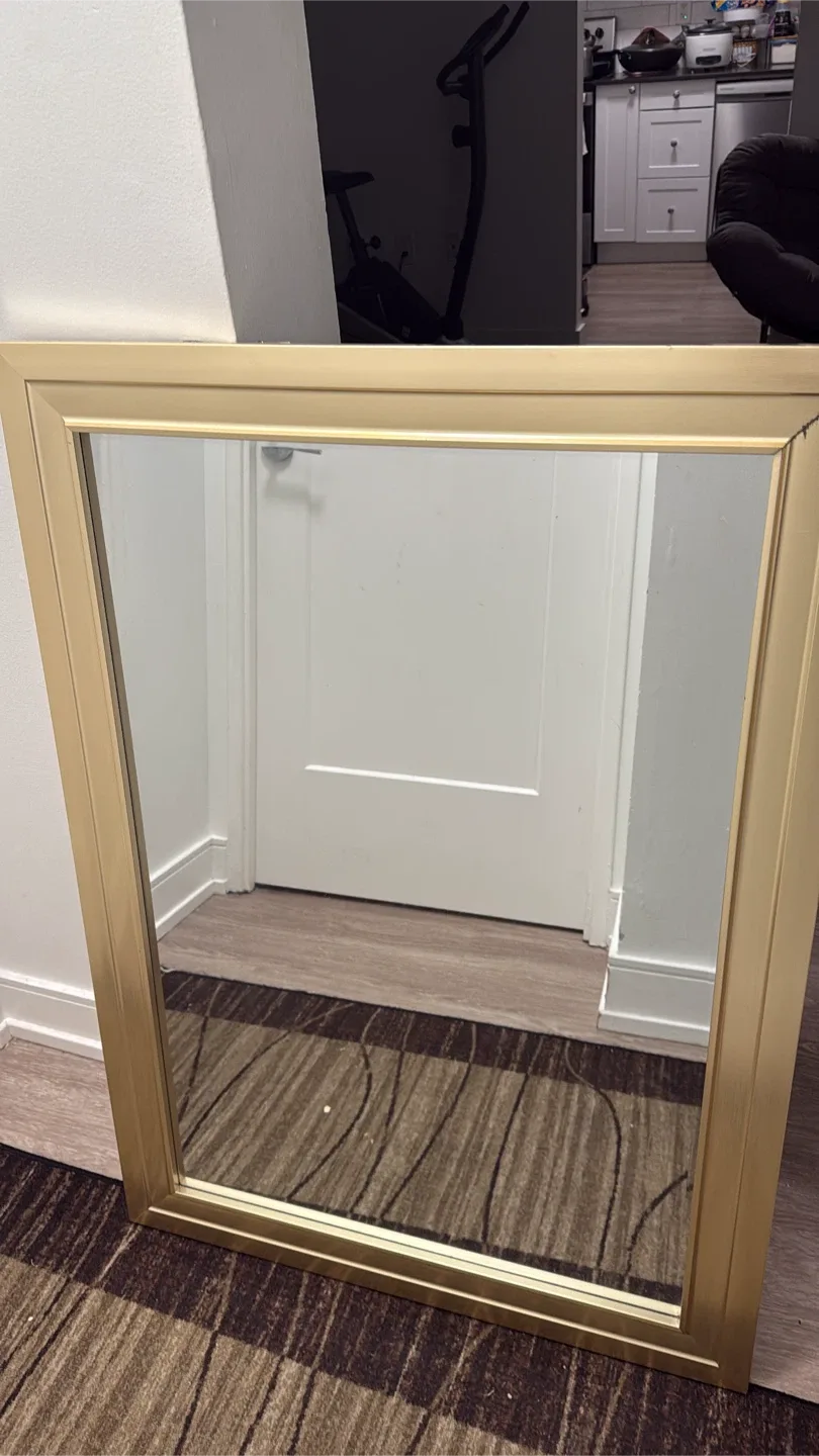 Gold Framed Mirror thumbnail