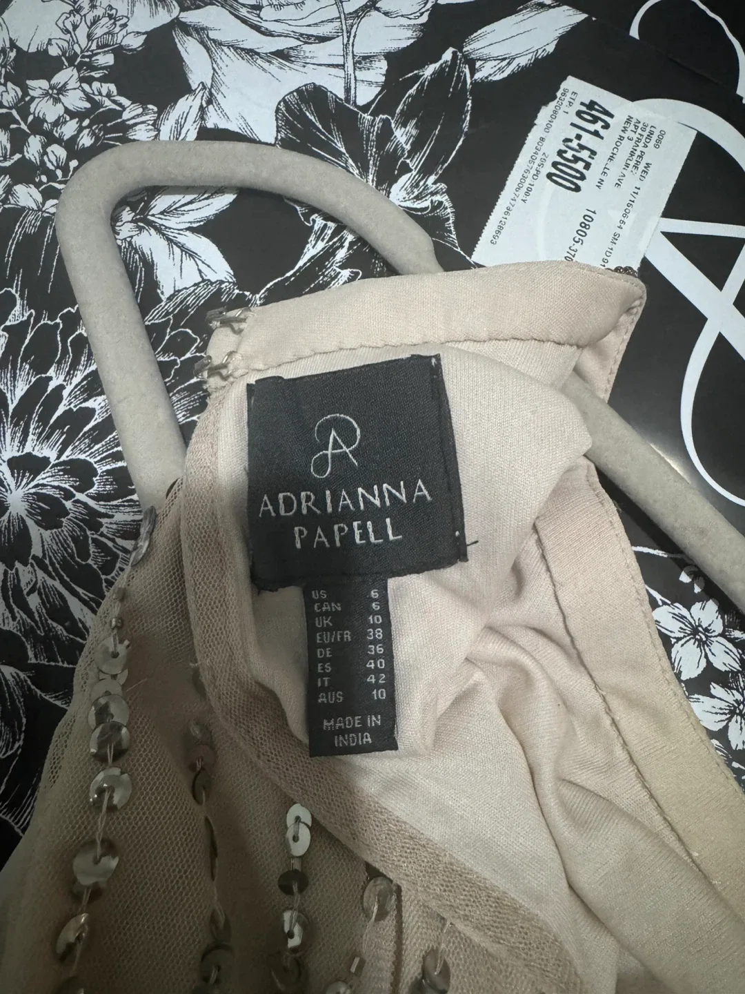 Adrianna Papell Beaded Gown - Size 6 image indicator(2)