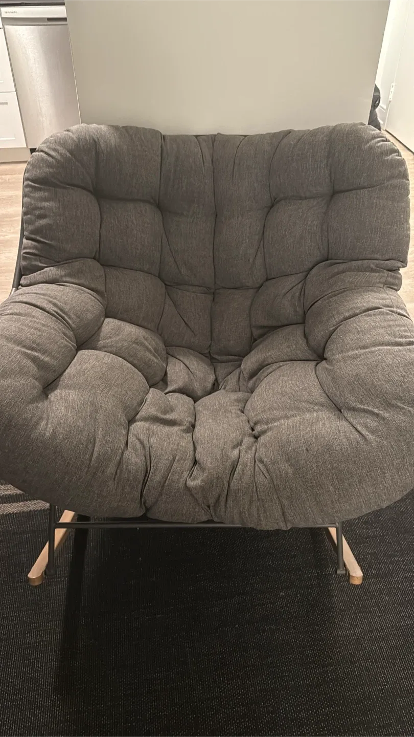 Grey Rocking Chair image indicator(2)