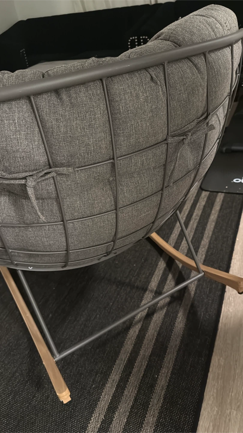 Grey Rocking Chair - photo 4