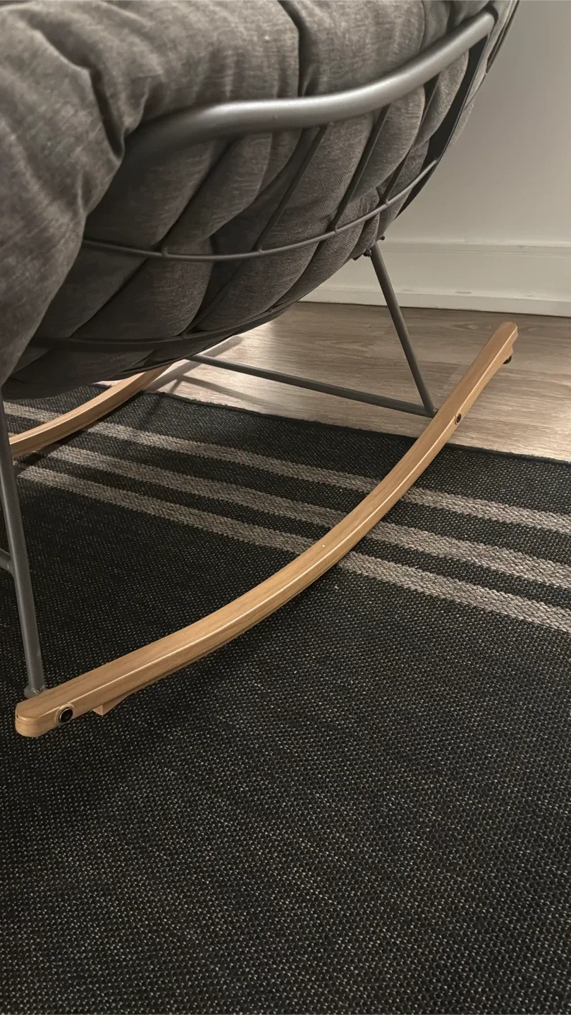 Grey Rocking Chair image indicator(5)