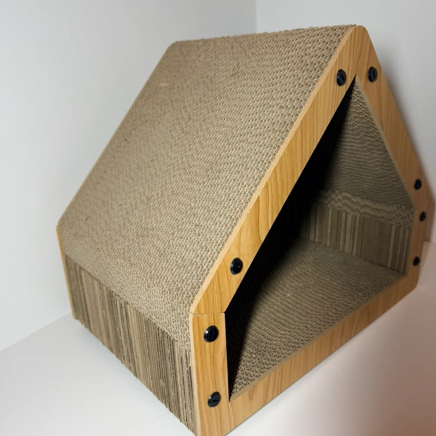Cat House Cardboard Scratcher Lounge Bed image indicator(3)