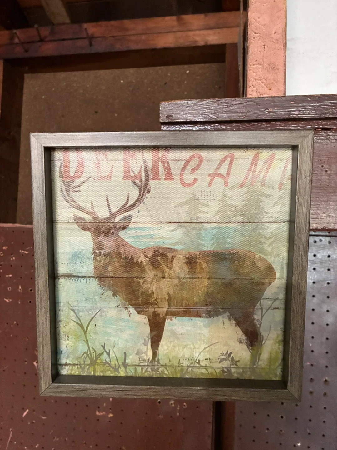 Deer Framed Wall Art thumbnail