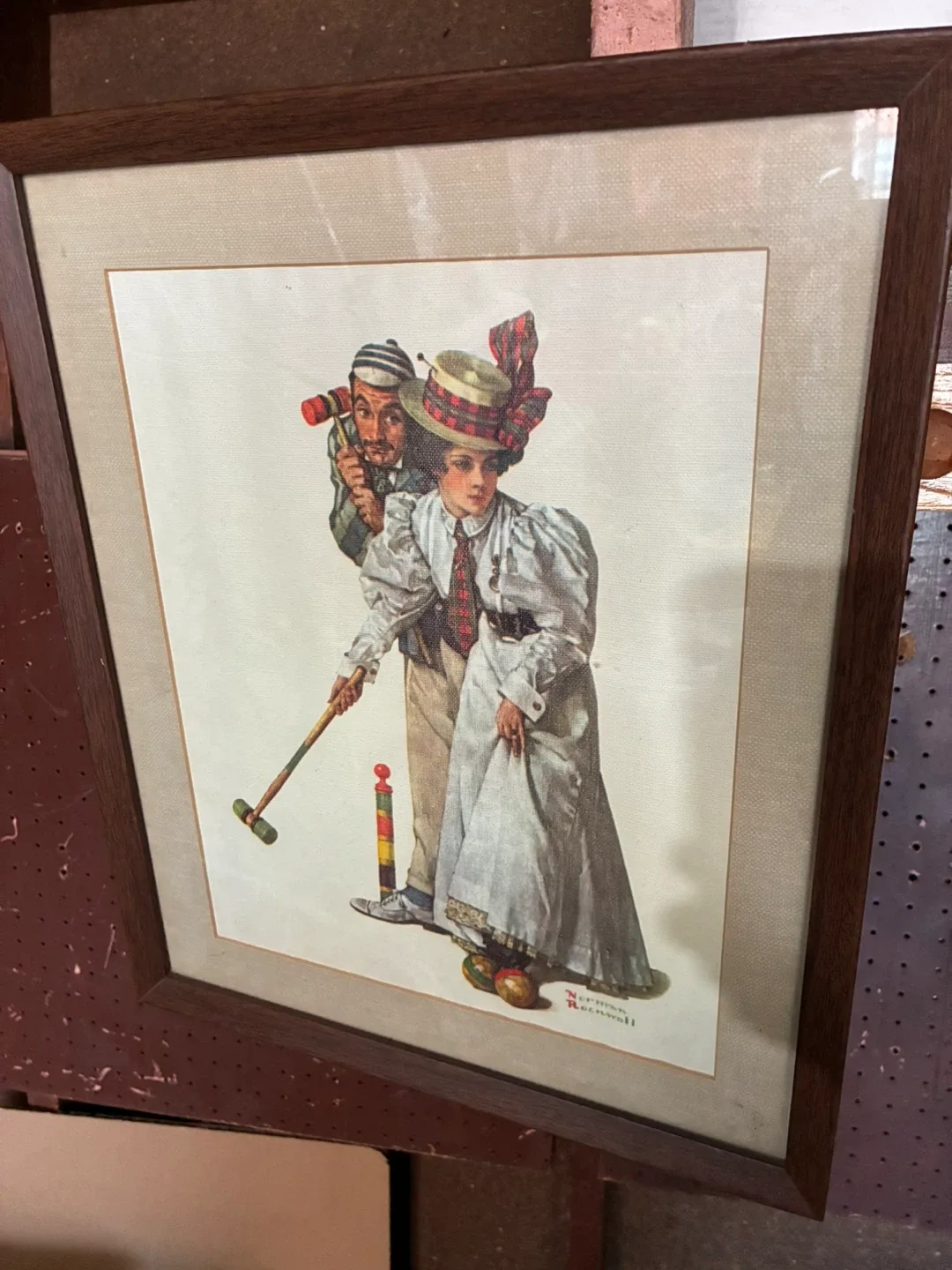 Norman Rockwell Framed Print thumbnail