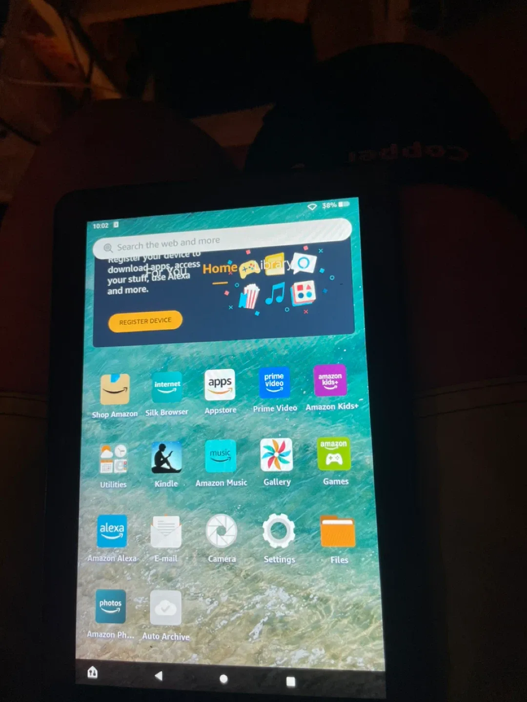 Amazon Fire 7 Tablet & Wireless Charger