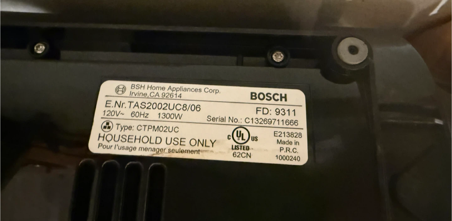 Bosch Tassimo Coffee Machine - photo 4