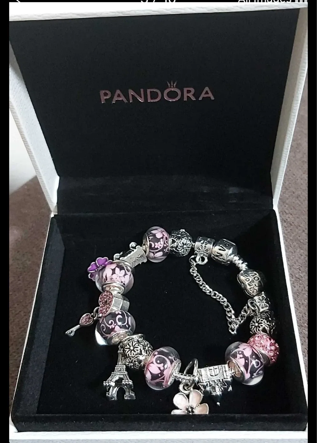 Pandora Charm Bracelet with Box