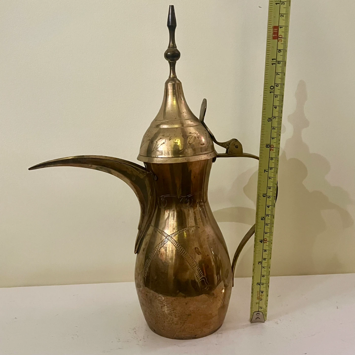Vintage Brass Dallah Teapot - photo 3