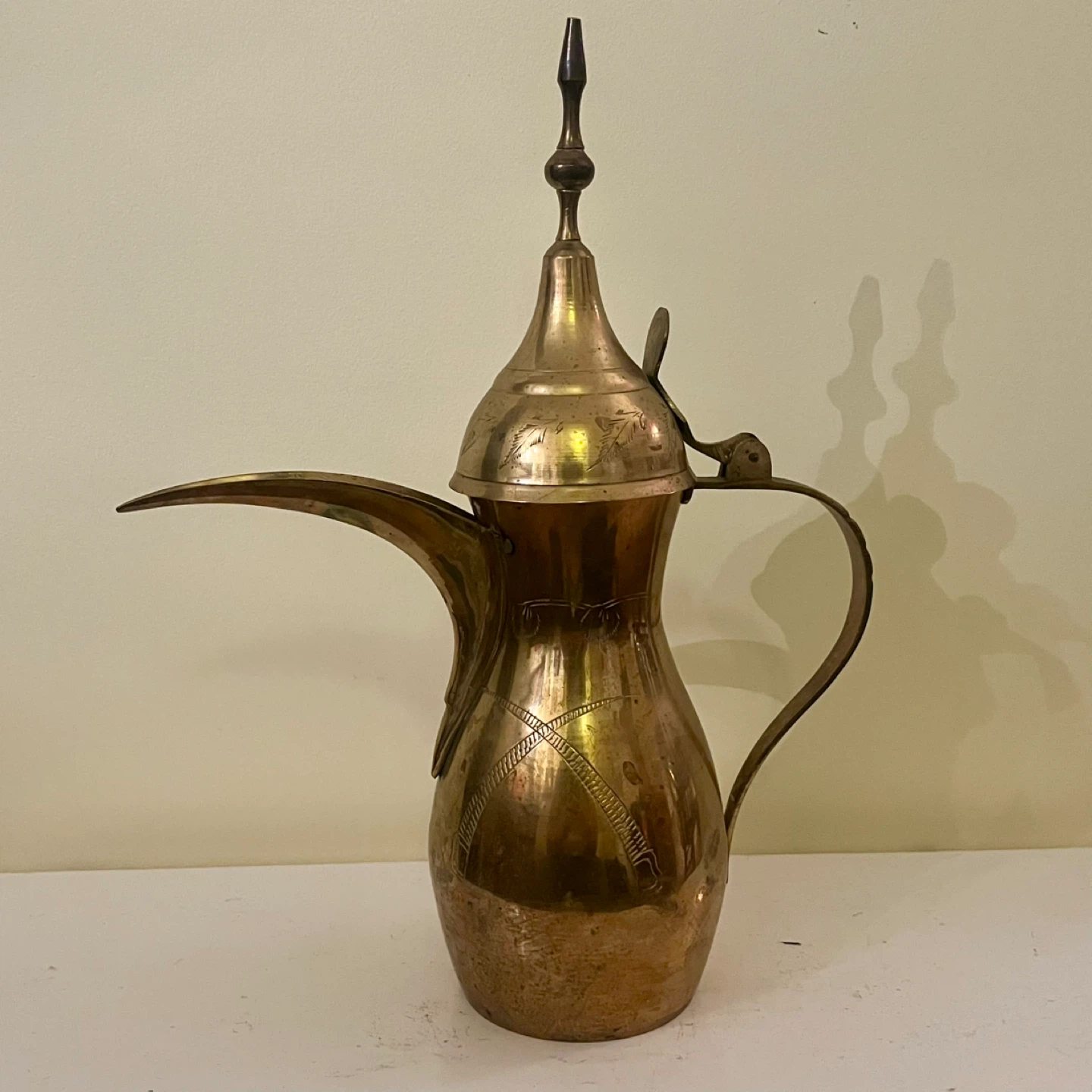 Vintage Brass Dallah Teapot - photo 4
