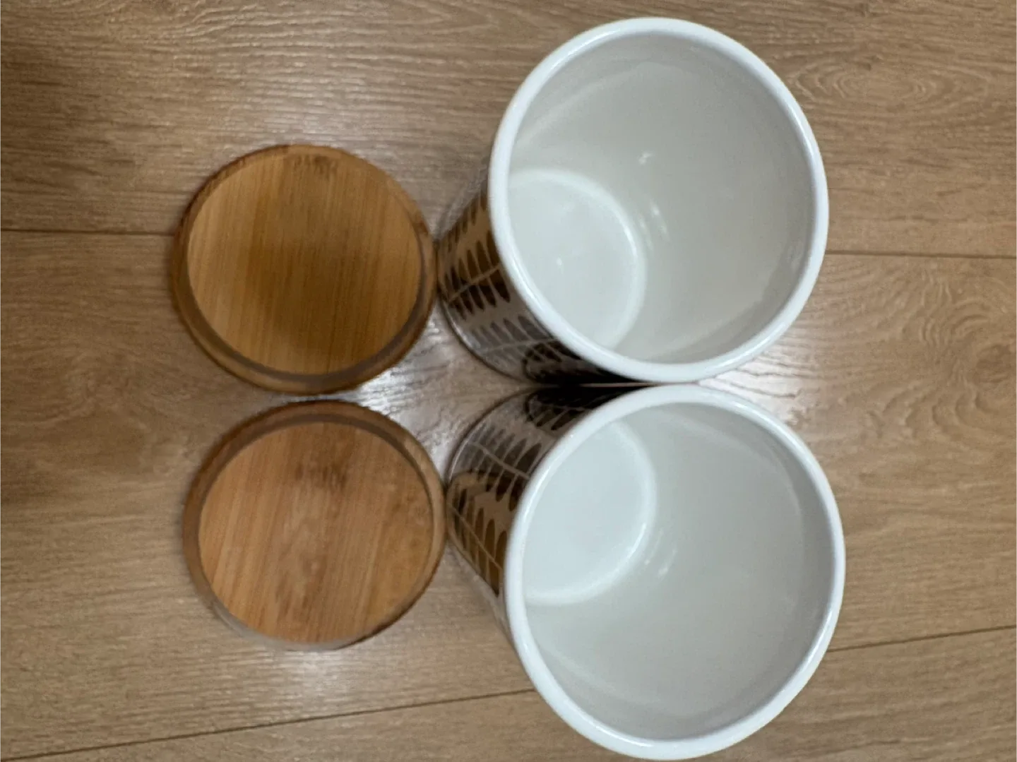 Storage Jars with Lids - Set of 2 image indicator(2)