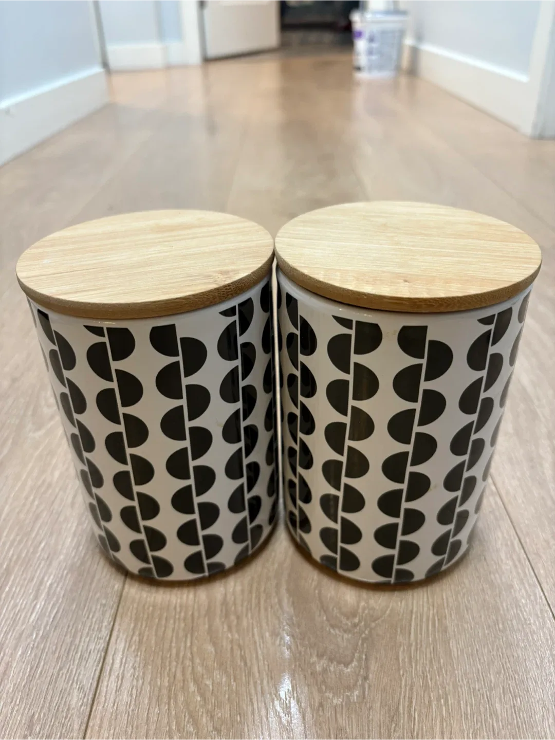 Storage Jars with Lids - Set of 2 thumbnail