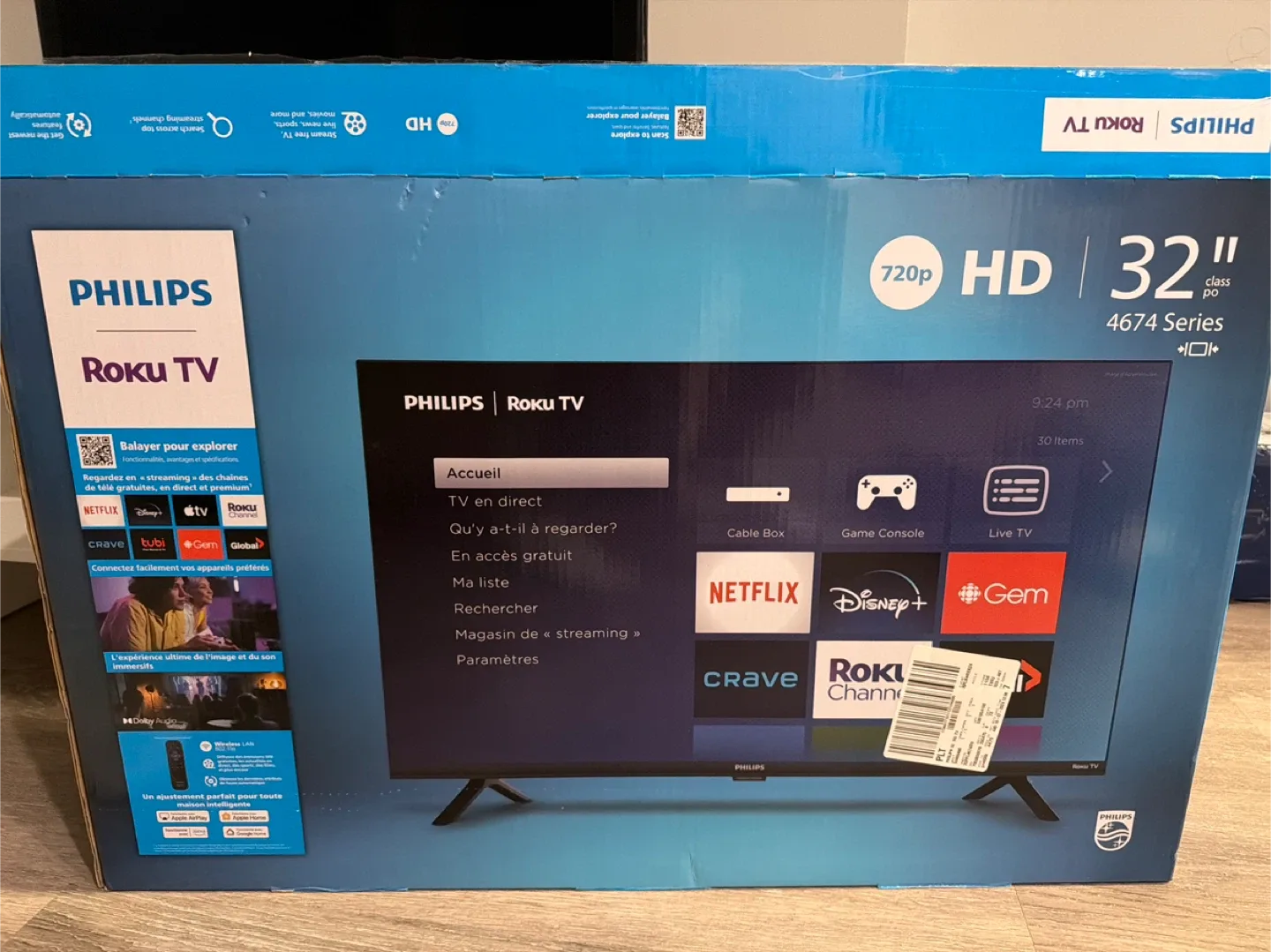 Philips 32" Roku TV - 4674 Series thumbnail