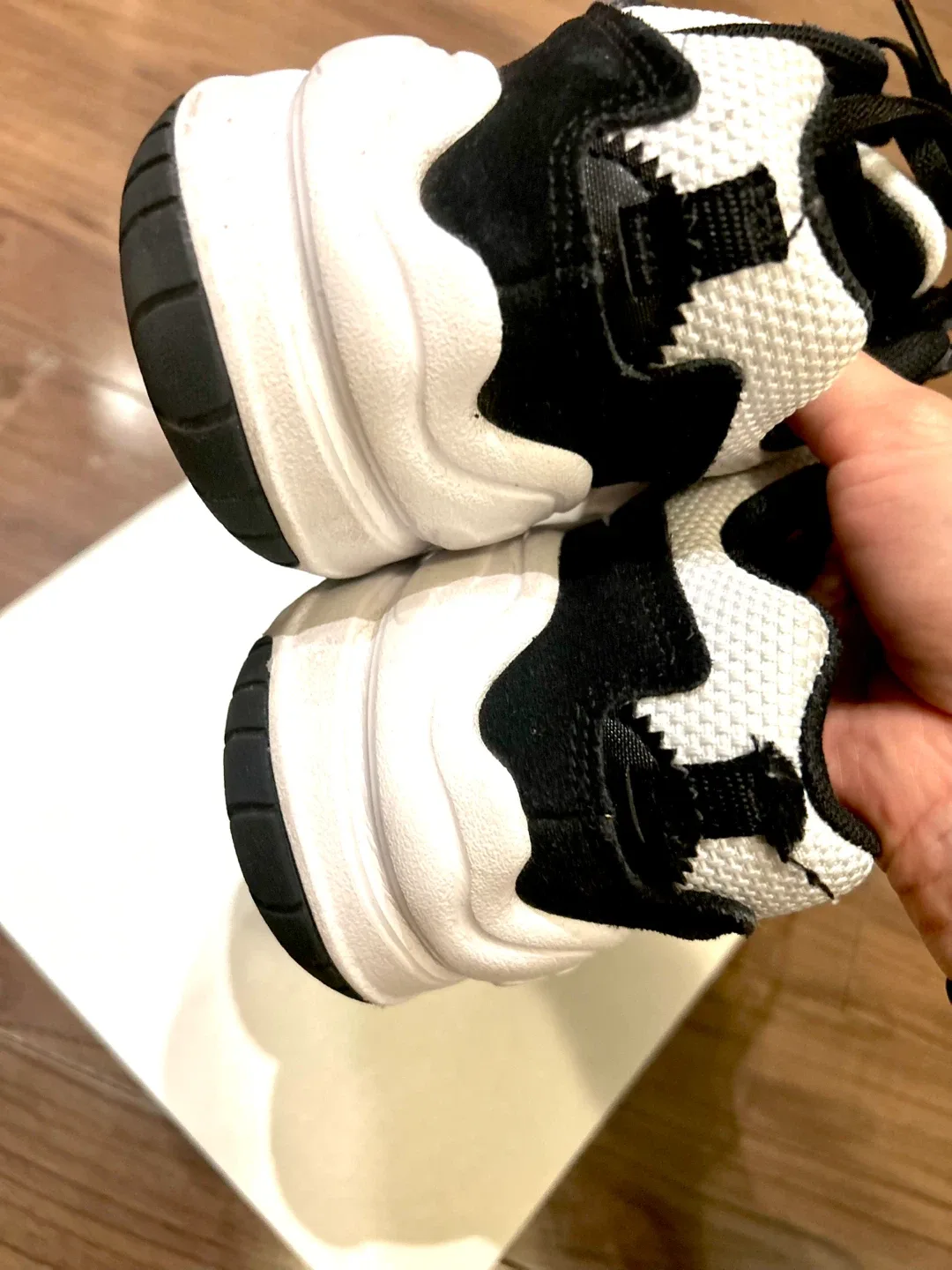 Nike Furyosa Sneakers US 9 Black & White image indicator(6)