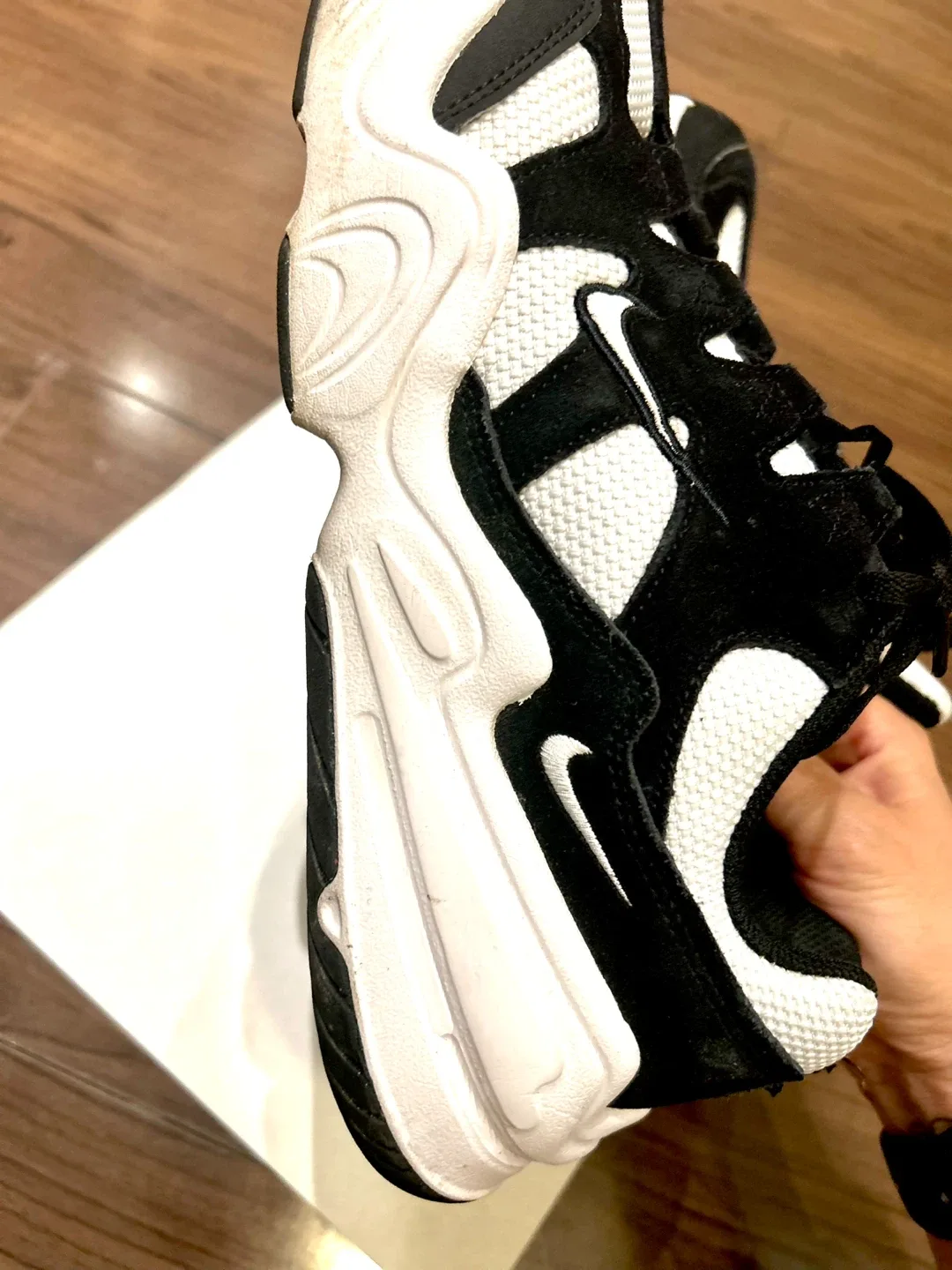 Nike Furyosa Sneakers US 9 Black & White image indicator(5)