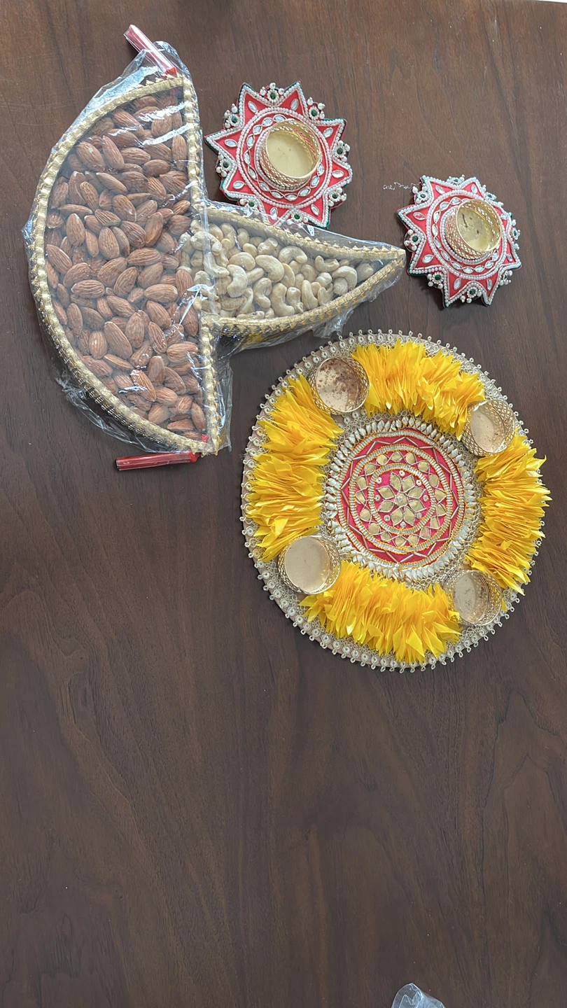 Decorative Trays for Diwali