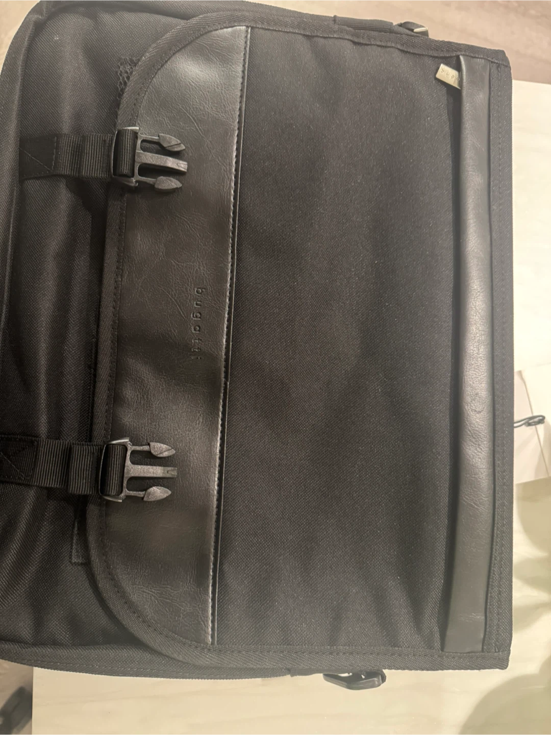 Bugatti Black Laptop Bag