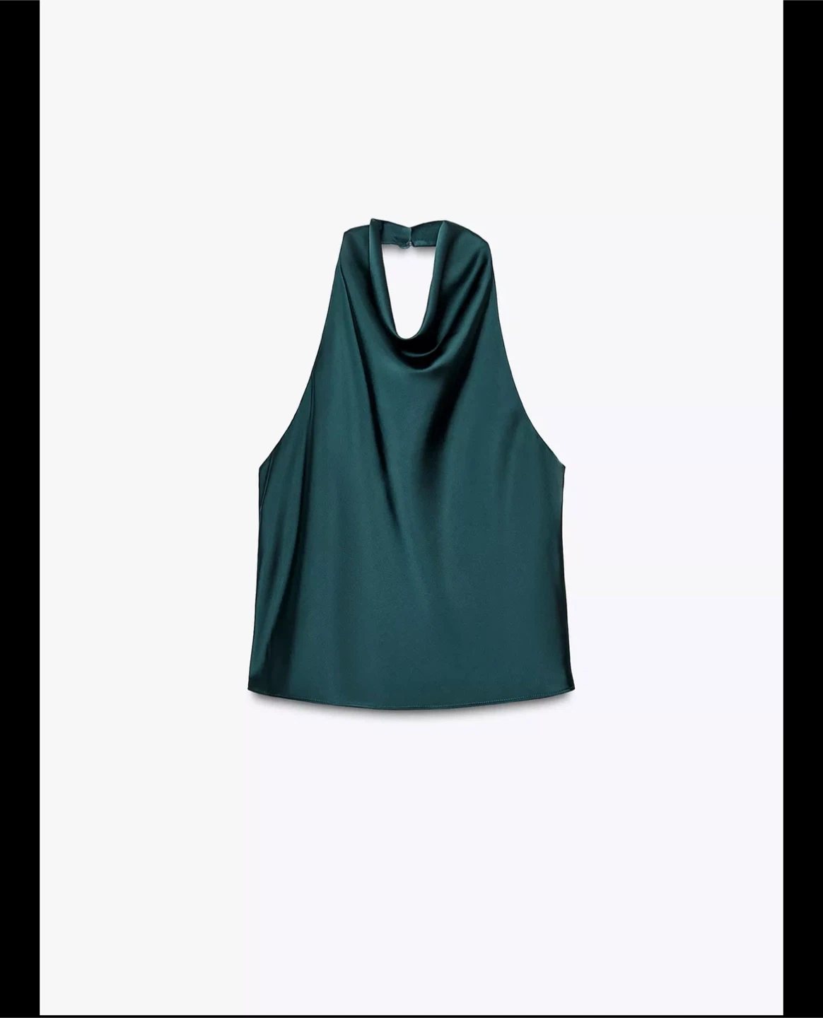 Zara Green Halter Top - photo 5