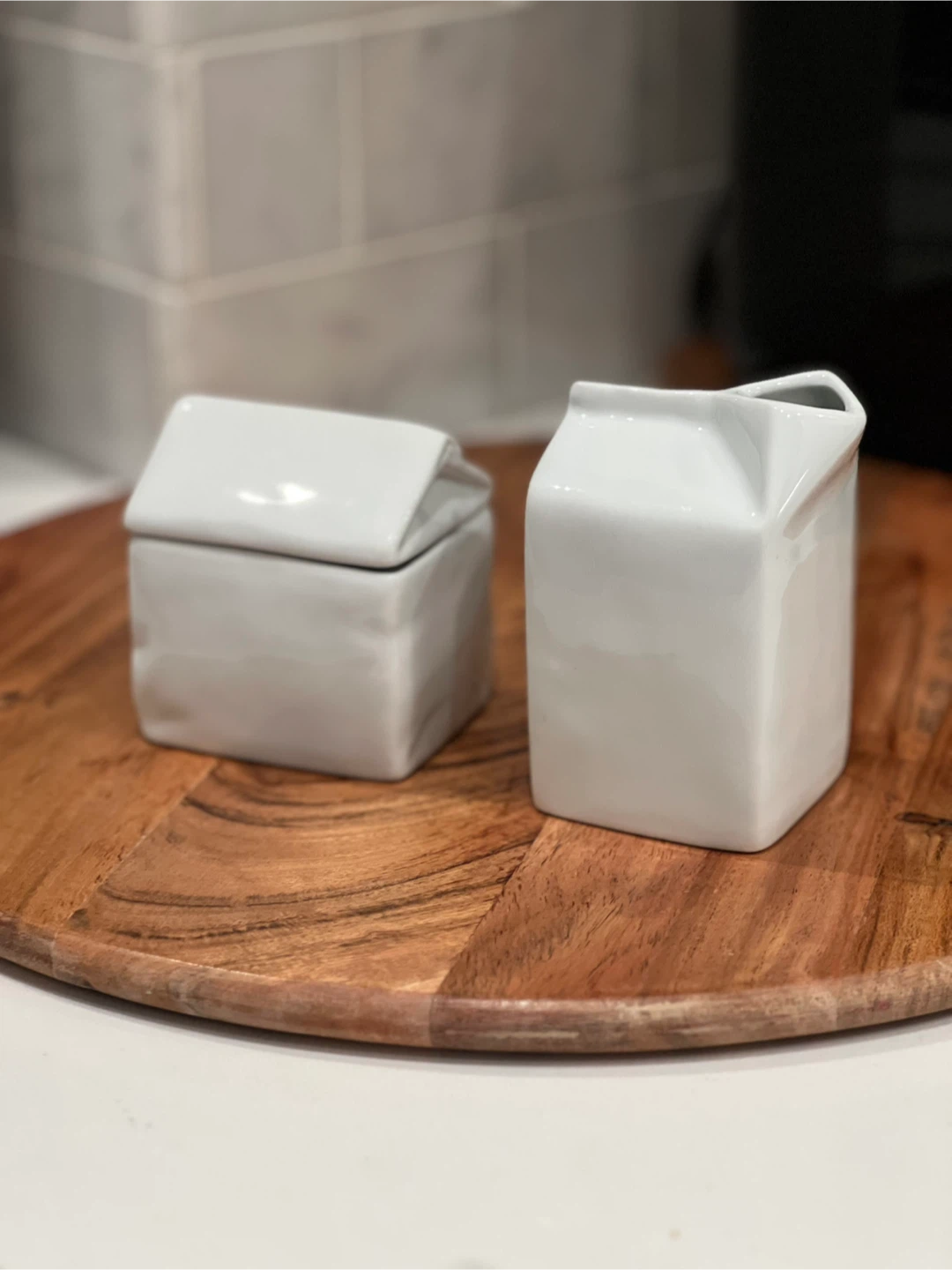 Fitz and Floyd Sugar Bowl and Creamer Everyday White Porcelain - photo 3