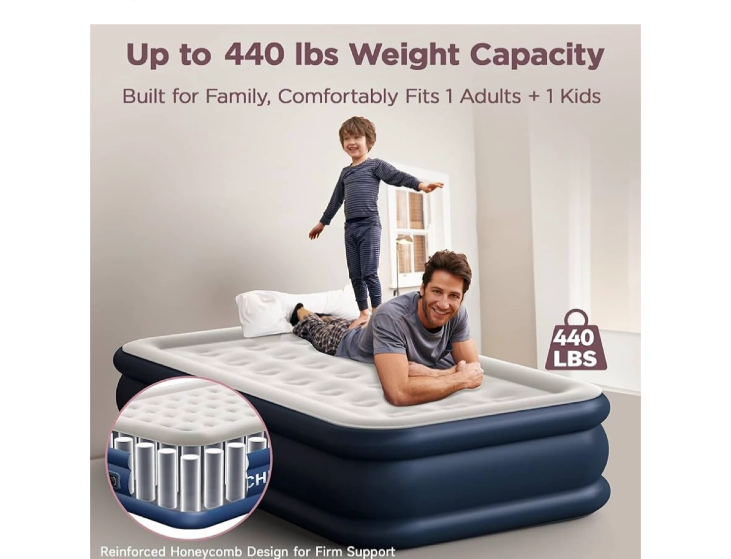 CHERIMOR 18" Raised Twin Size Air Mattress - photo 5