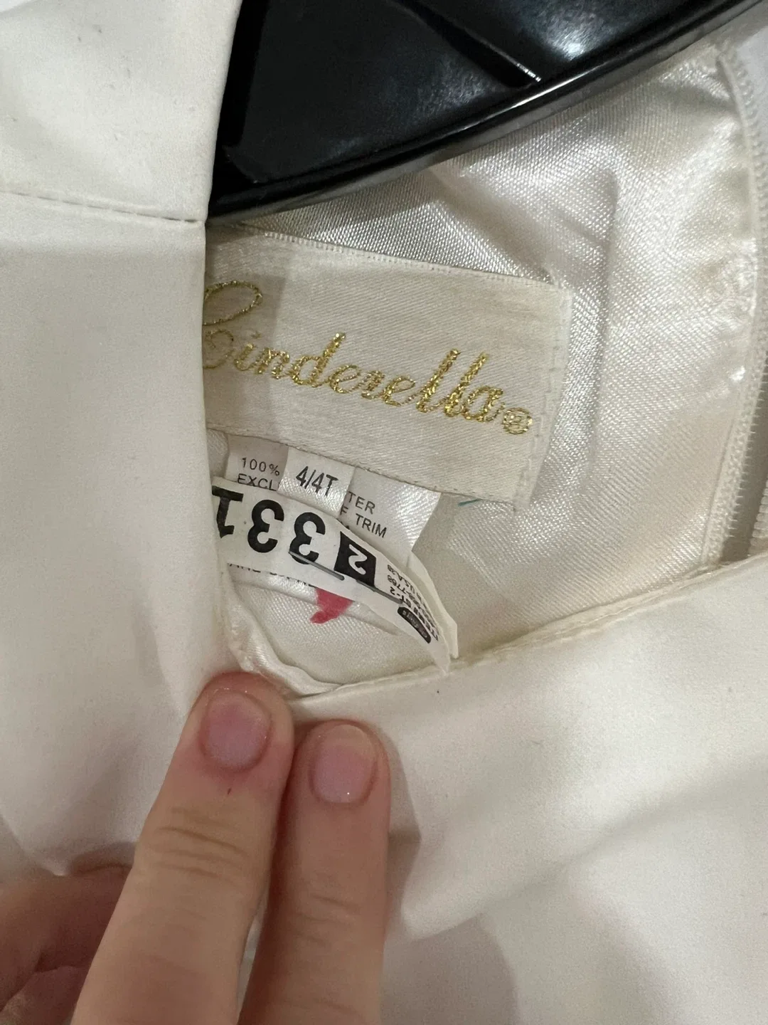 Cinderella Dress Size 4/4T image indicator(3)