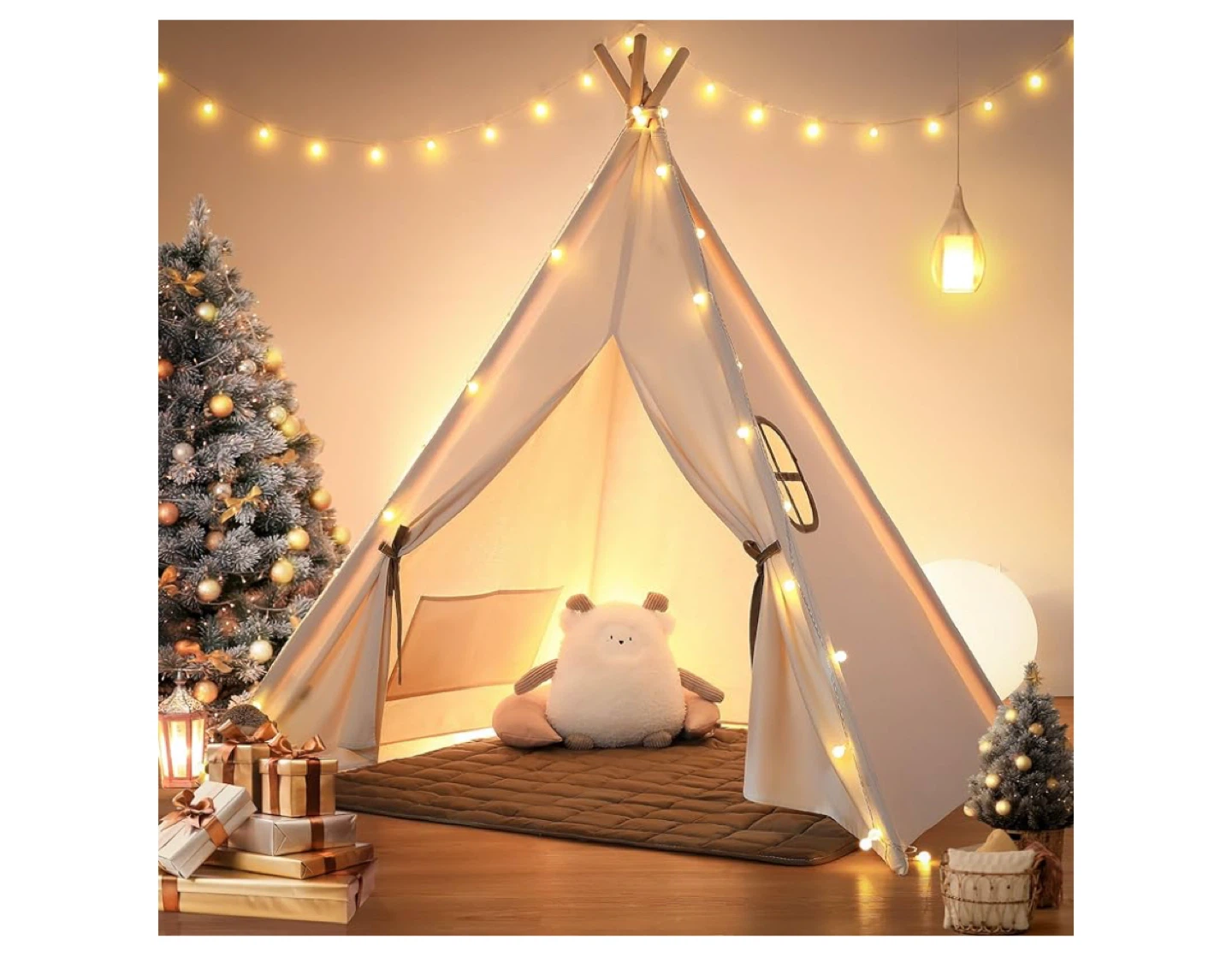 Kids Canvas Play Tent - Easy to Fold - photo 5