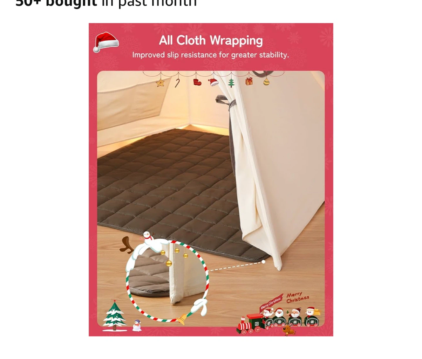 Kids Canvas Play Tent - Easy to Fold - photo 4