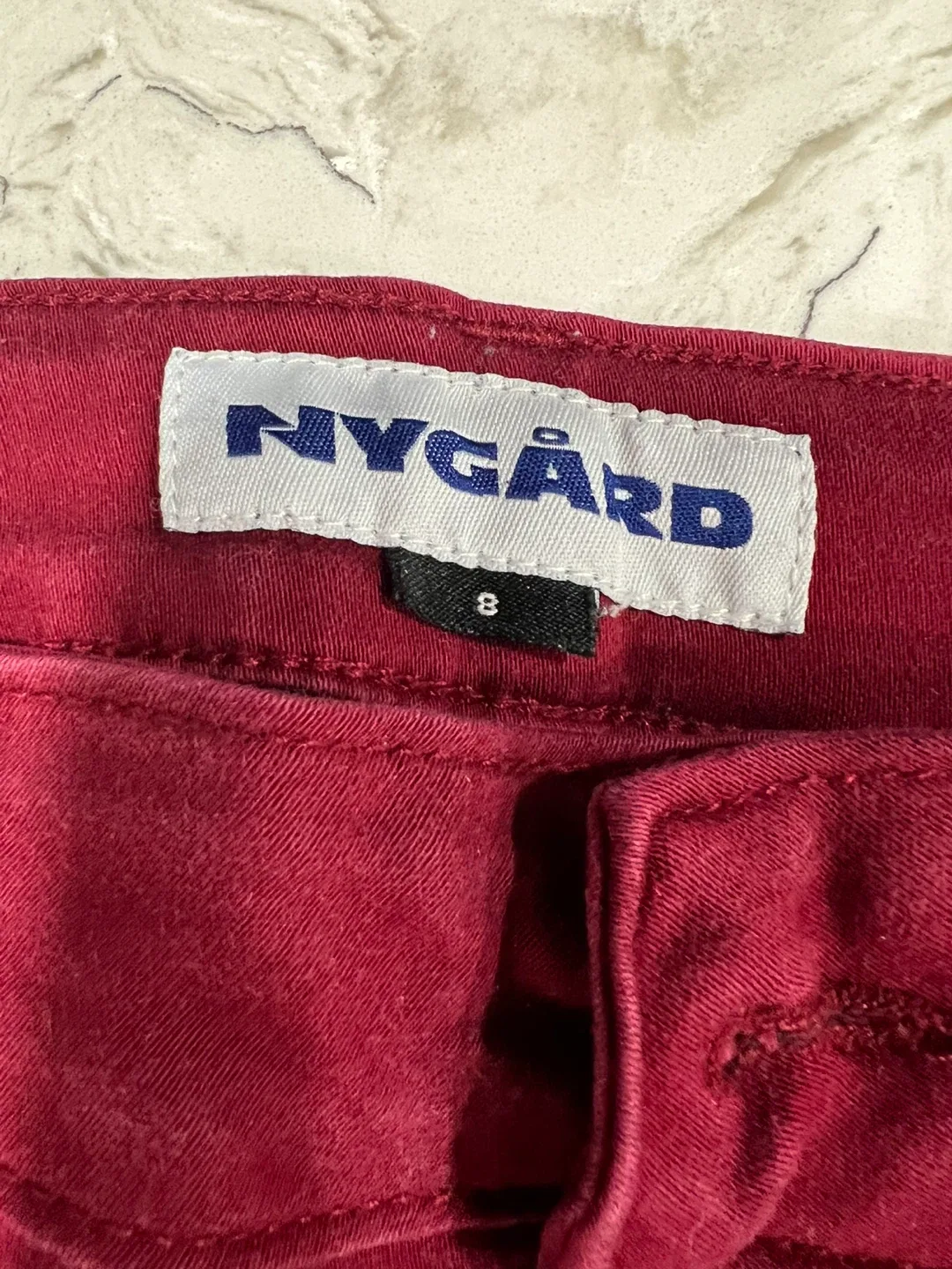Nygard Red Pants - Size 8 image indicator(3)