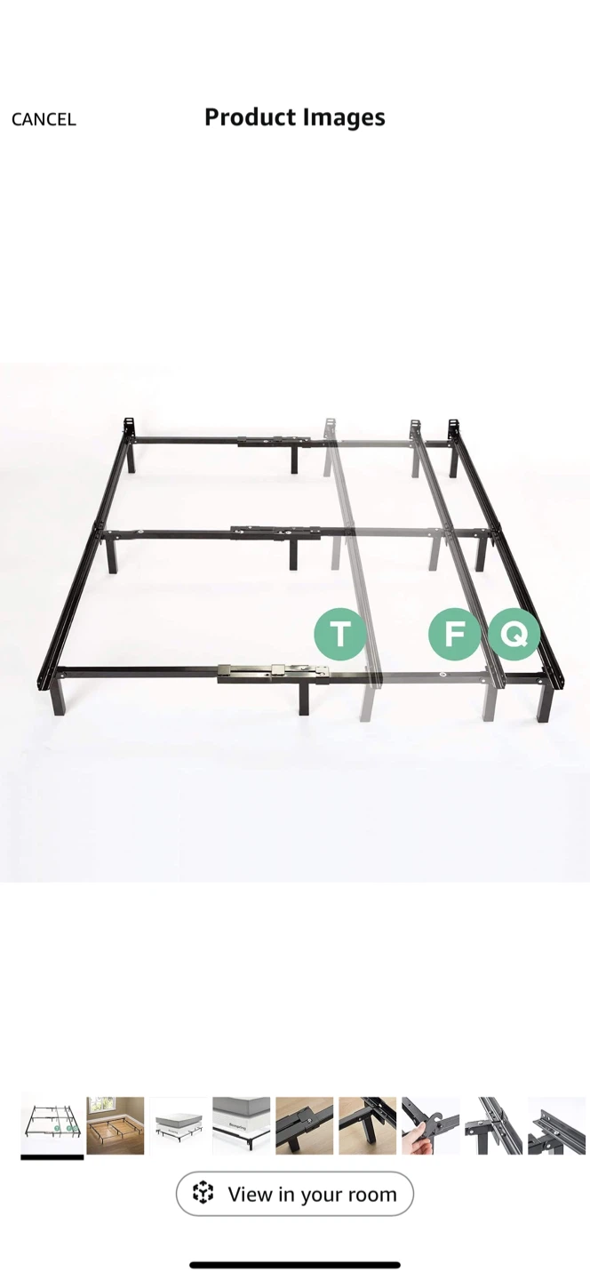 Boxspring Adjustable Bed Frame