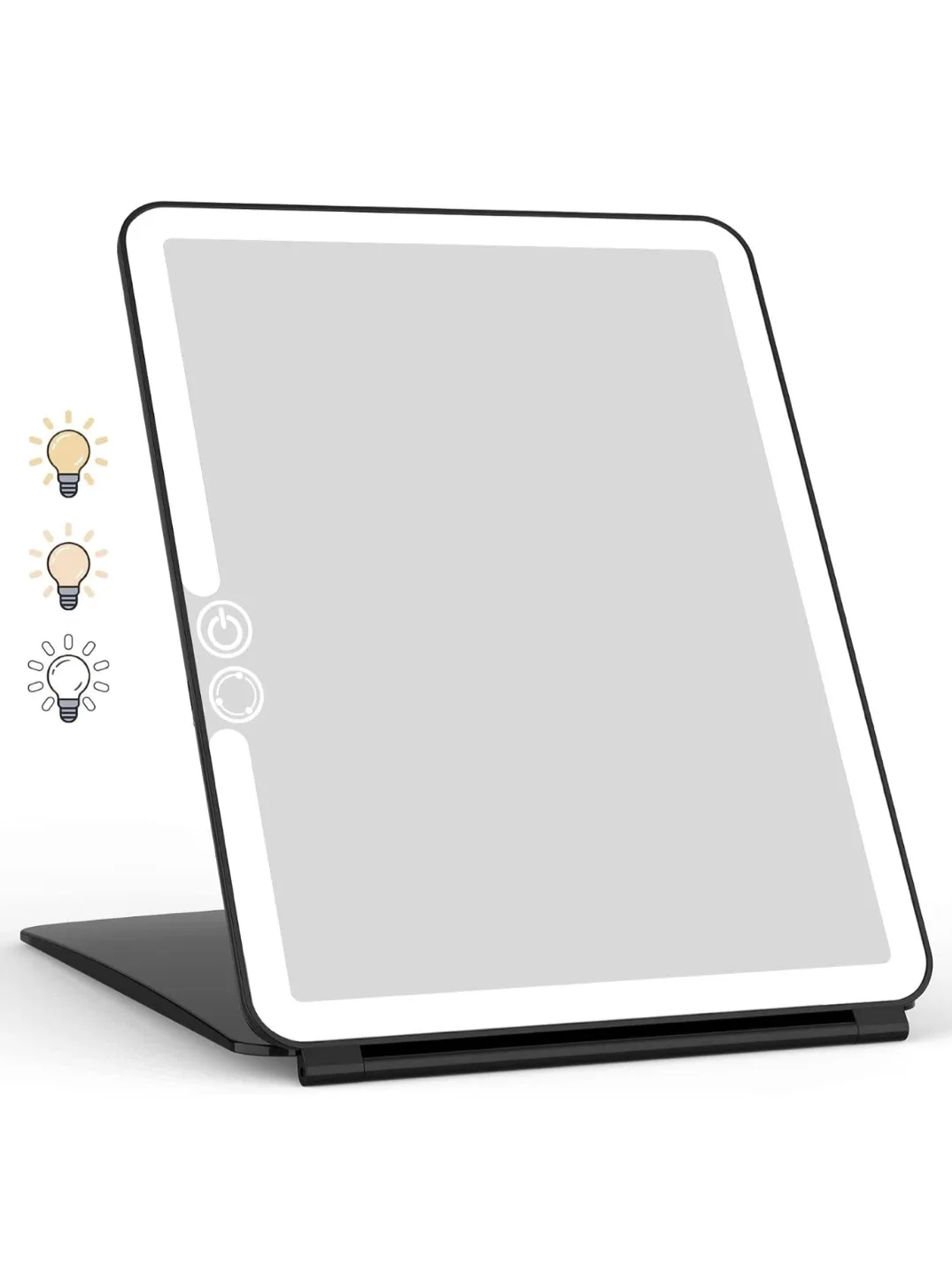 LED Travel Makeup Mirror - Black image indicator(3)