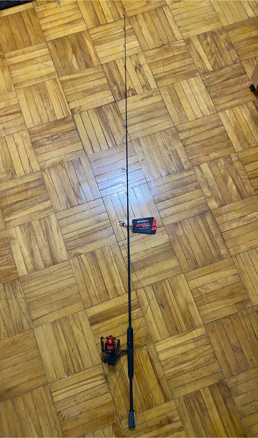Abu Garcia Max Black Max spinning combo 6’6ft