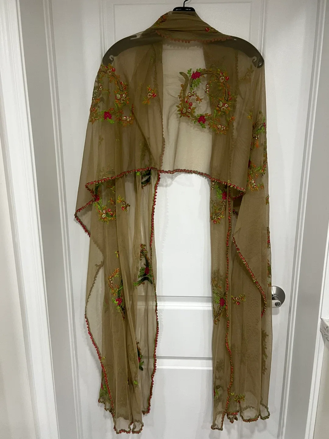 Embroidered Chiffon Dupatta thumbnail