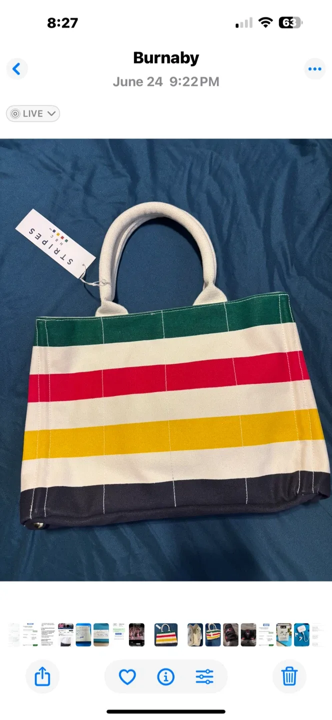 Brand new Hudson Bay bag image indicator(2)