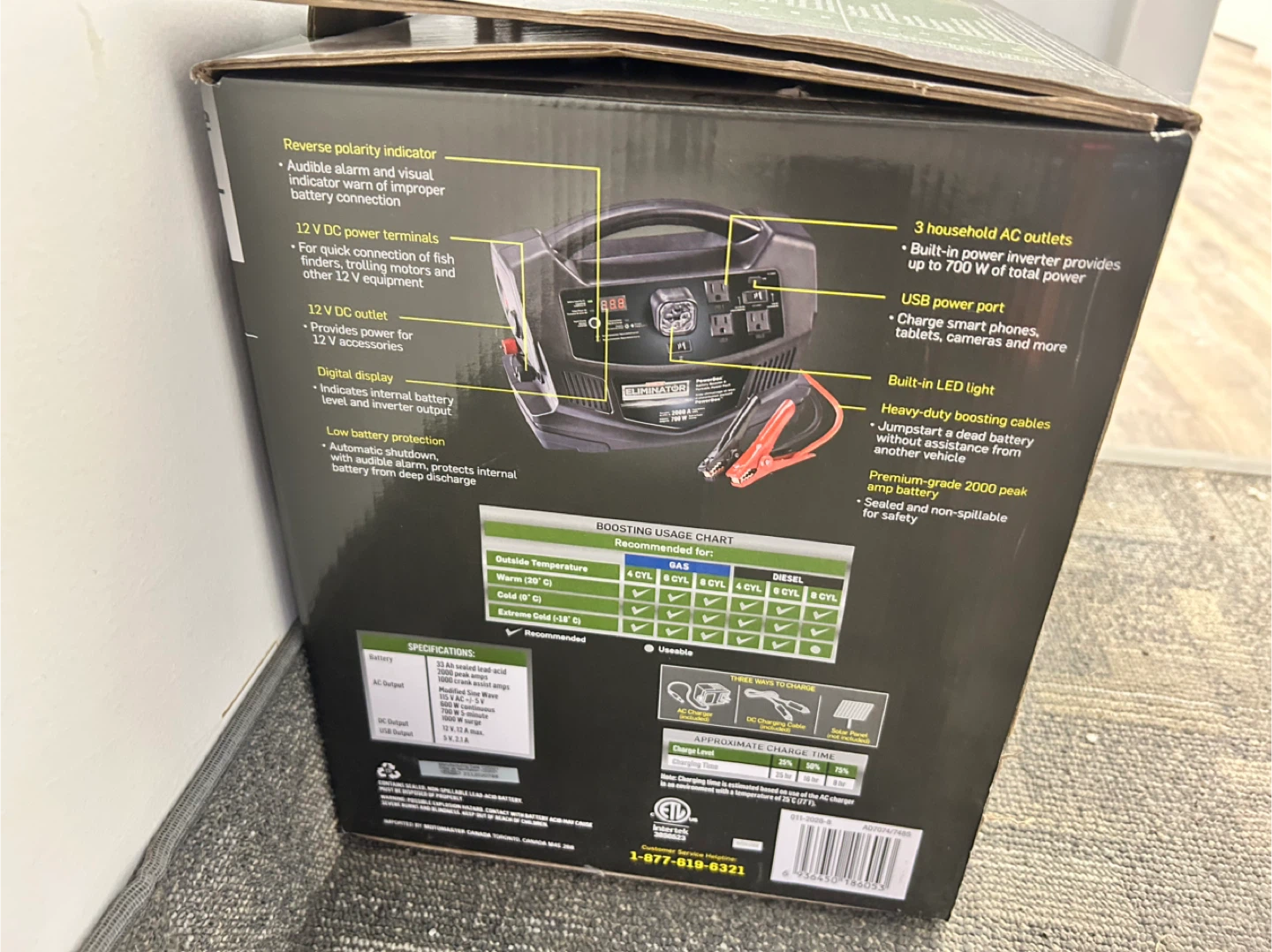 Motomaster Eliminator 2000A 700W Powerbox - photo 3
