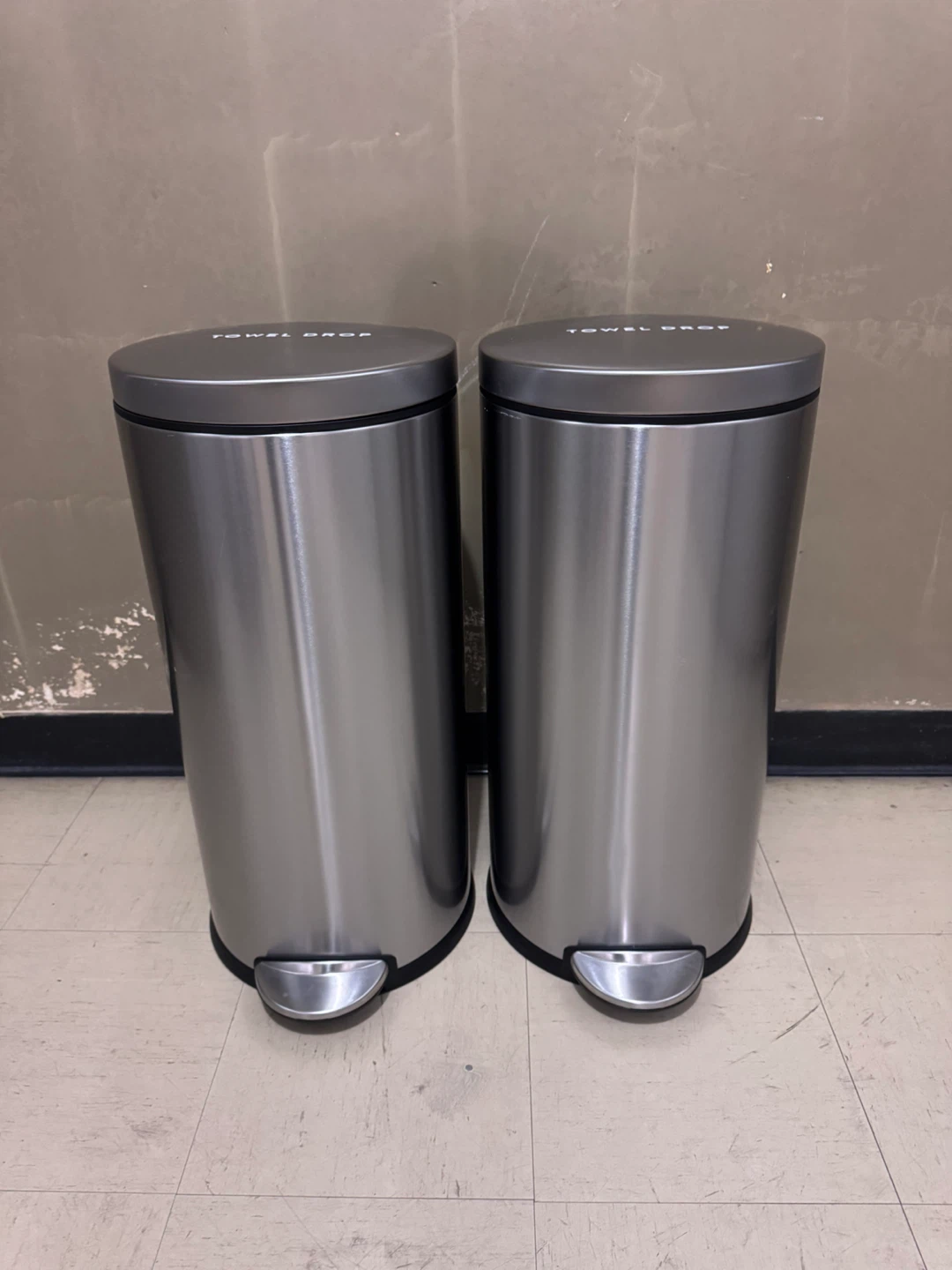 Simple Human Trash Cans - see description