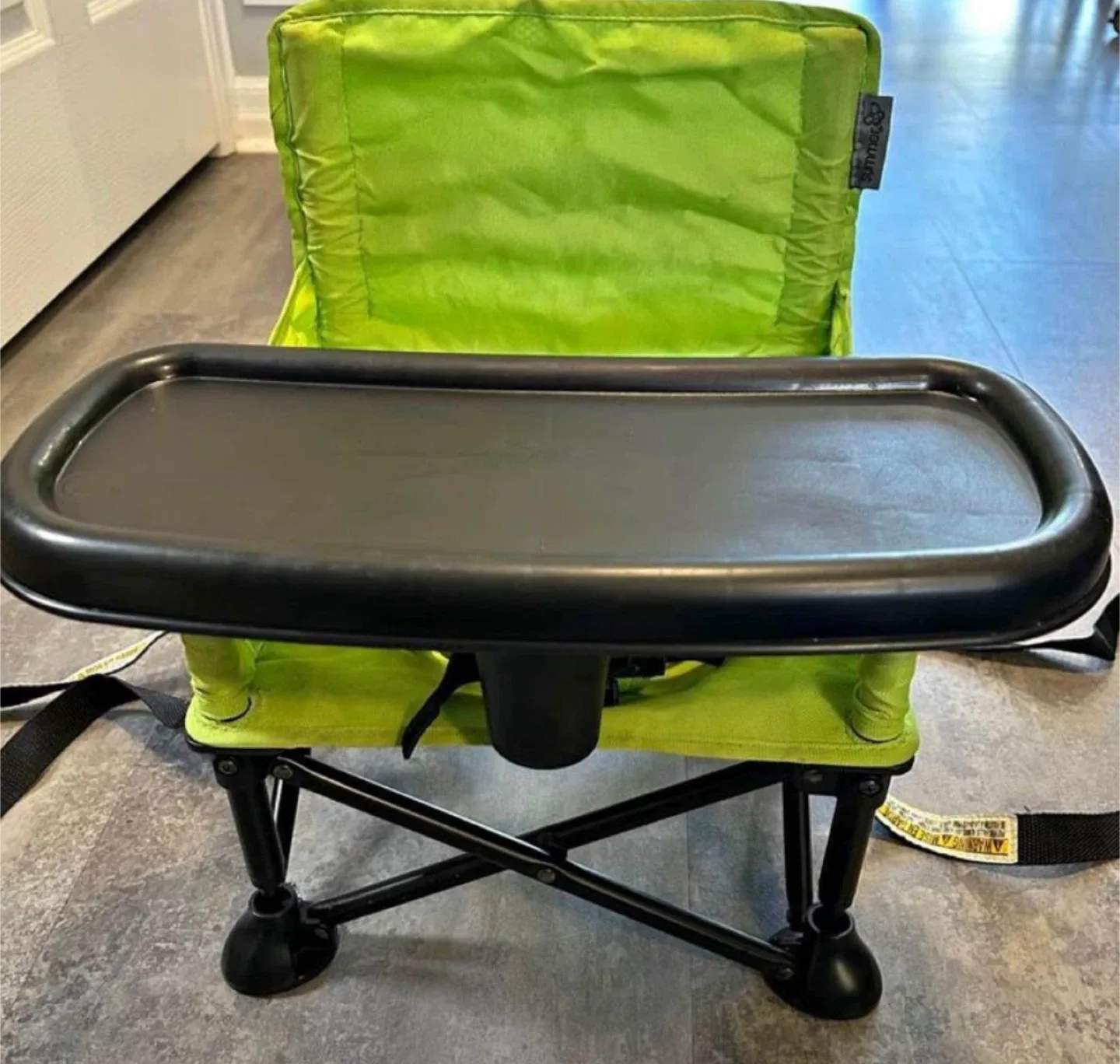 Summer Infant Pop and Sit Portable Booster - Green