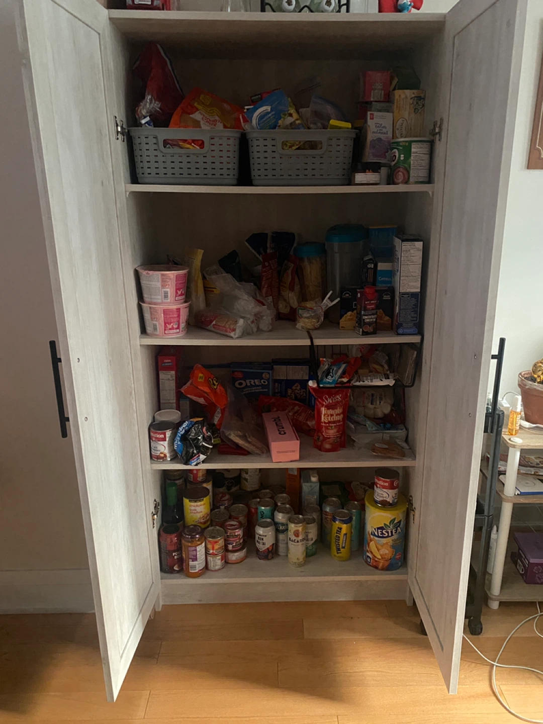 Wooden Storage Cabinet - photo 2