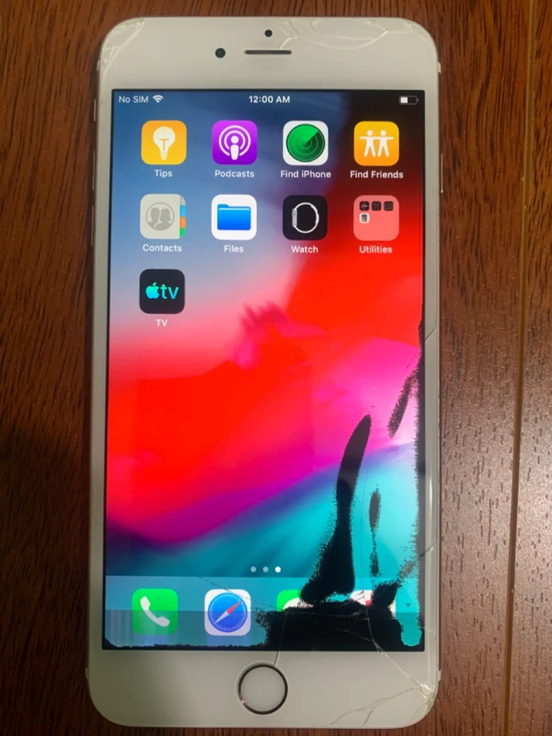 OPEN TO OFFER Used iPhone 6s Plus pink image indicator(2)