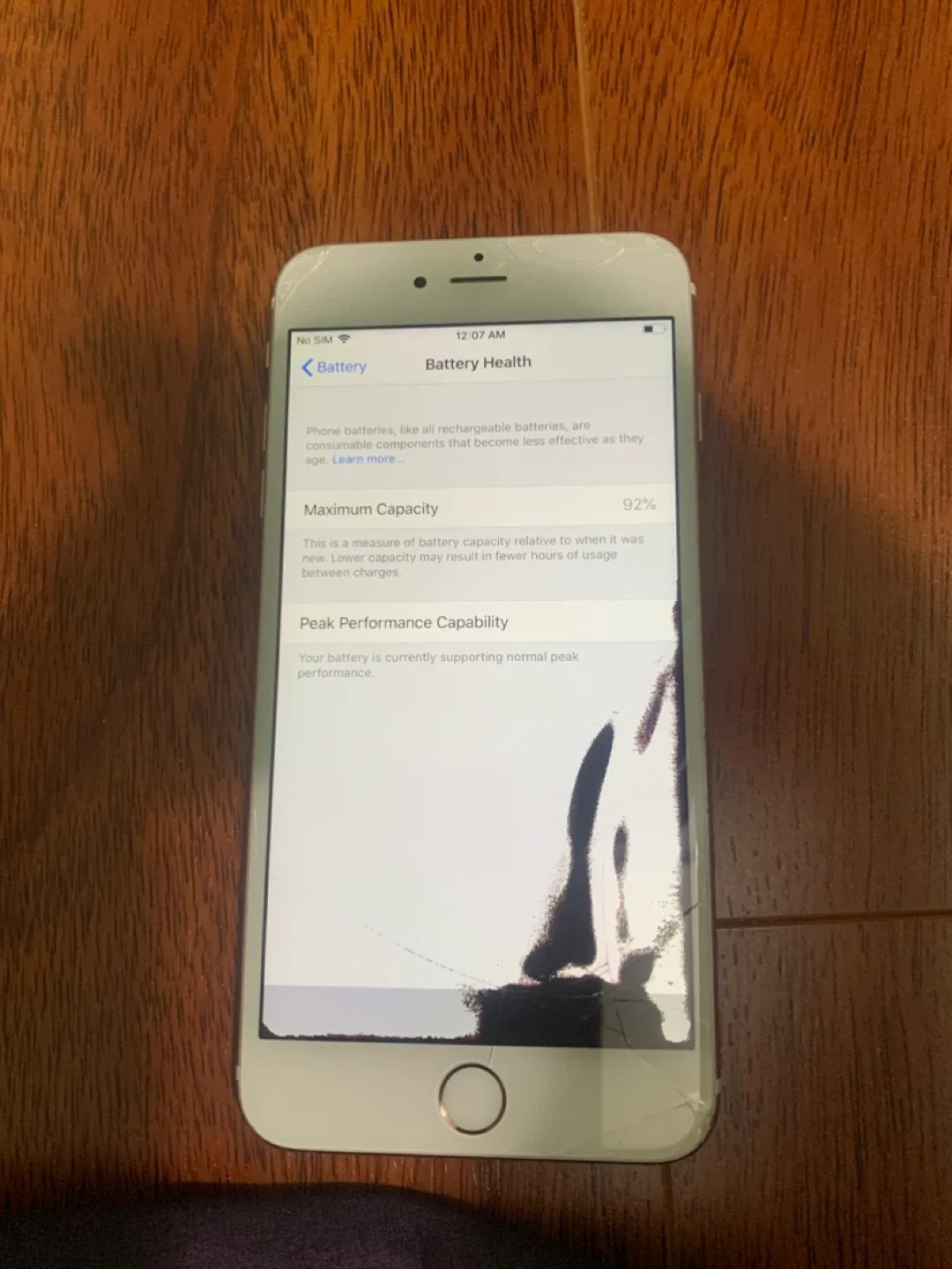 OPEN TO OFFER Used iPhone 6s Plus pink image indicator(4)