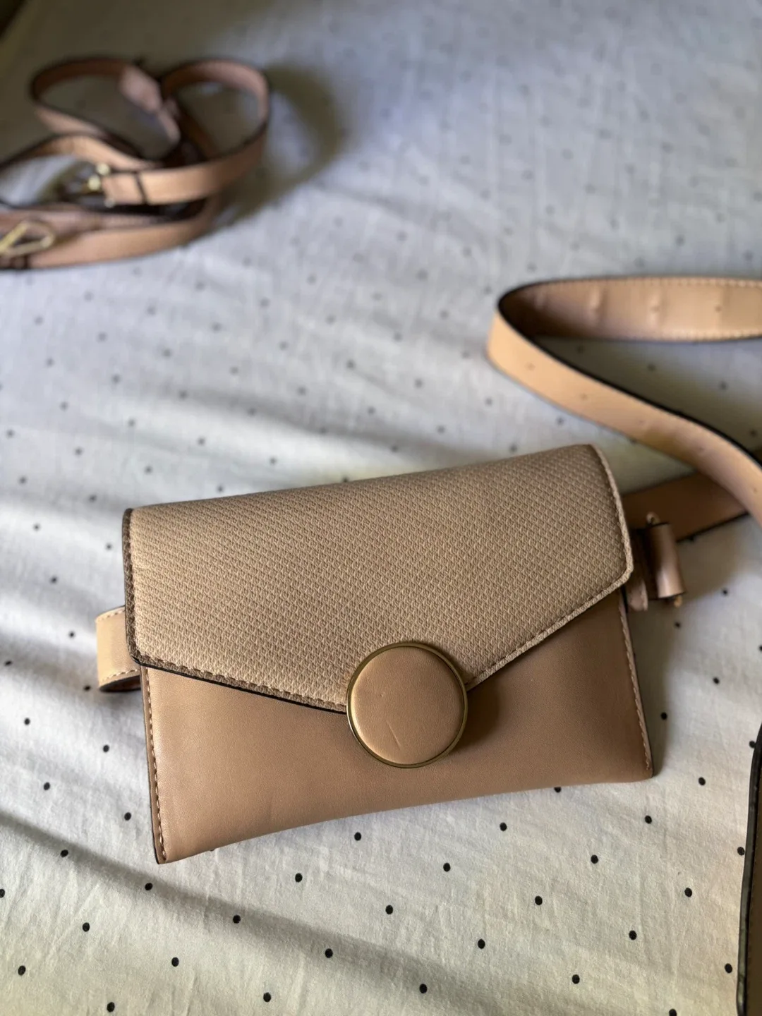 Aldo Belt Bag - Nude Colour thumbnail